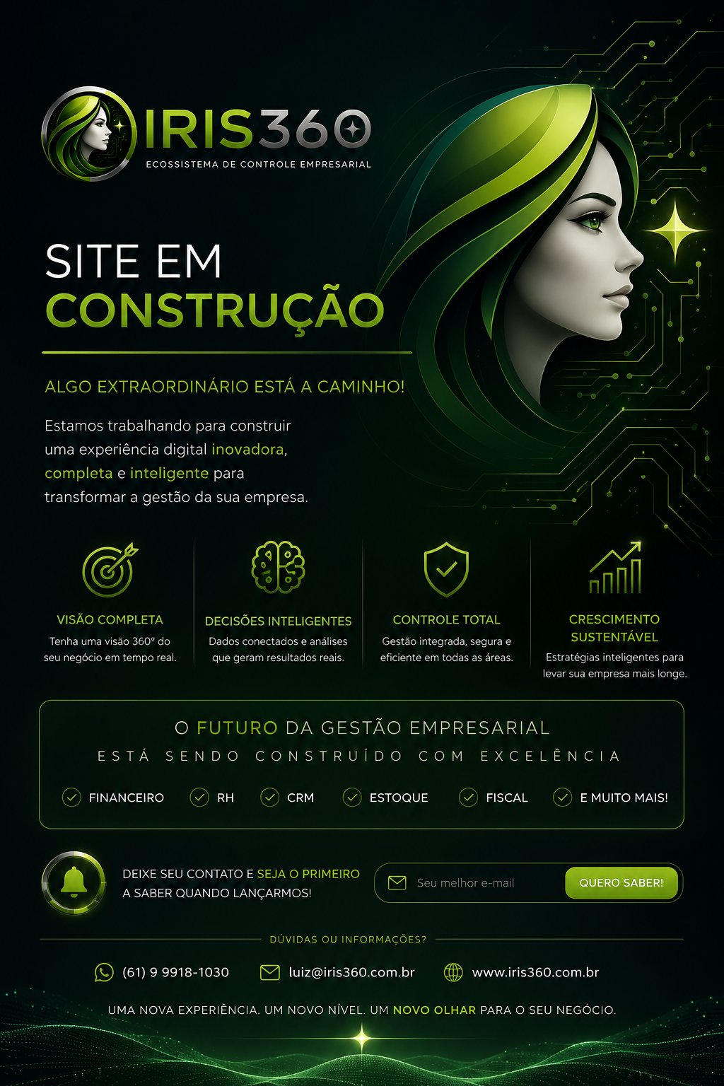 IRIS360 — Ecossistema de Controle Empresarial — Em Construção